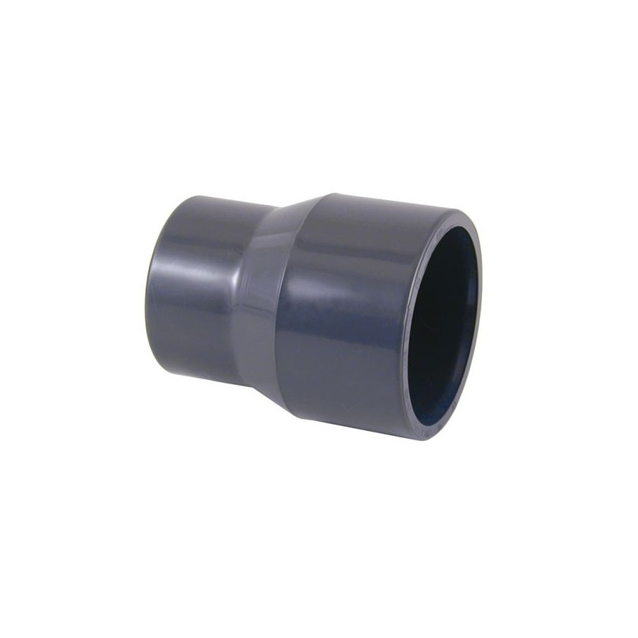 Reduccion conica PVC encolar D-63/50/40 mm. PN-16