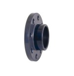Brida con manguito PVC encolar D-125 mm. PN-16