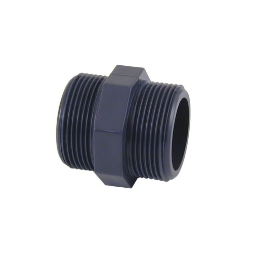 Machon PVC rosca macho 3/8" PN-10