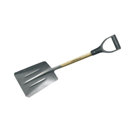 Pala aluminio cuadrada Ega Master 305x260x990 mm. mango en V codigo 67212