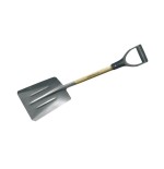 Pala aluminio cuadrada Ega Master 305x260x990 mm. mango en V codigo 67212