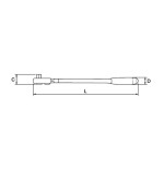 Llave de carraca reversible Ega Master flexible 1/2" codigo 57413