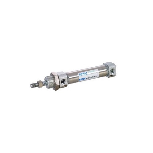 Cilindro neumatico ISO 6432 Airtac serie MI diametro 25 mm. carrera 25 mm. DM codigo MI25X25SCAG