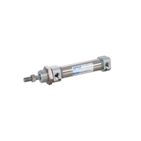 Cilindro neumatico ISO 6432 Airtac serie MI diametro 25 mm. carrera 25 mm. DM codigo MI25X25SCAG