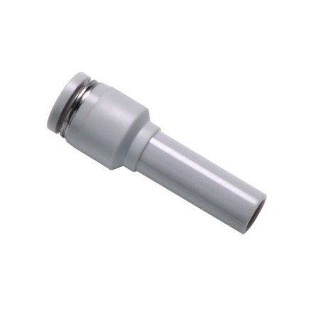Racor reductor enchufable tubo-tubo Airtac D-8 D-6 gris codigo GPGJ8-6