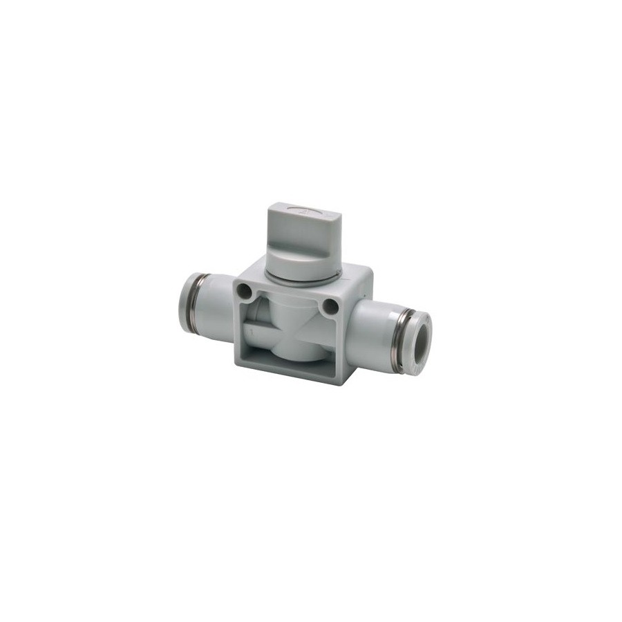 Valvula manual de cierre 2 vias Airtac D-6 gris codigo GPHV6B Valvula manual de cierre 2 vias Airtac D-6 gris codigo GPHV6B