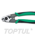 Cizalla para cable 4 mm. Toptul 190 mm. DNCA227E