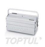 Caja de herramientas Toptul 3 compartimentos 460x210x115 mm. TBAC0501