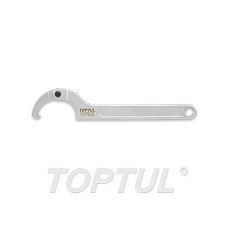Llave de gancho articulada 80-120 mm.  Largo 345 mm. AEEX1AA2
