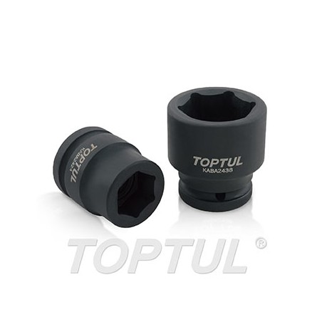 Llave de vaso de impacto corta 6 caras 3/4"  32 mm. KABA2432