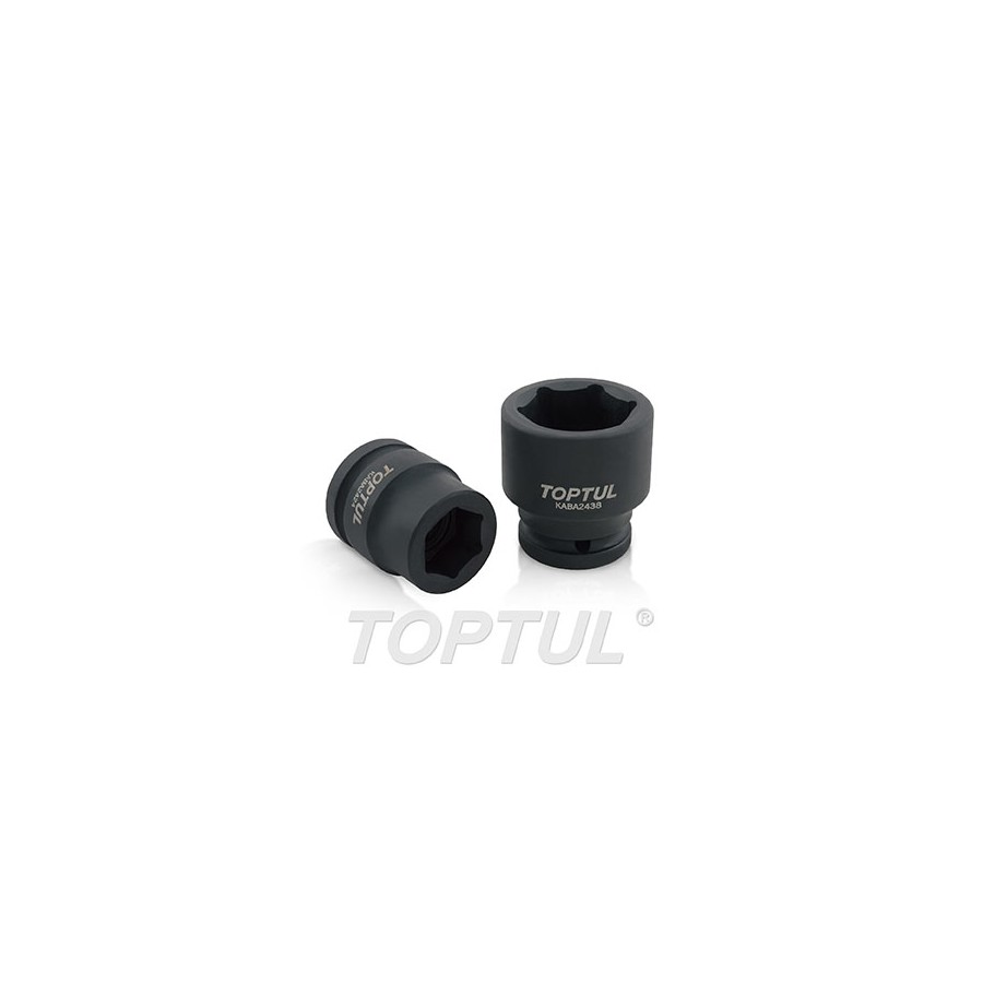 Llave de vaso de impacto corta 6 caras 3/4" 36 mm. KABA2436 Llave de vaso de impacto corta 6 caras 3/4" 36 mm. KABA2436