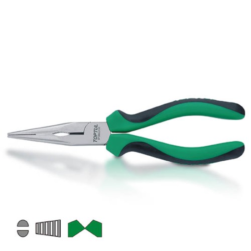 Alicate boca larga recta Toptul 150 mm. DFBB2206