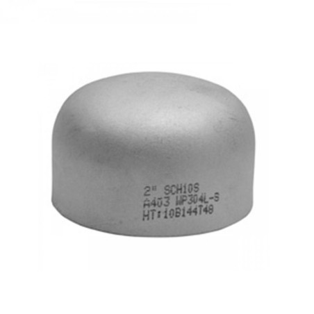 Cap soldar a/inox. A-316L SCH-10S 1-1/4" 42,2x2,77 mm.