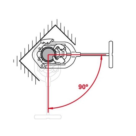 Cortatubos articulado Ega Master 8" - 12" para acero inoxidable codigo 63362