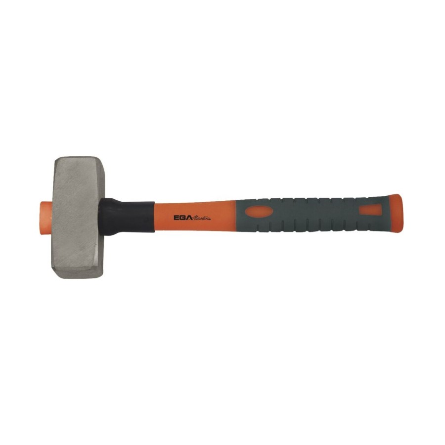 Maza cuadrada acero inoxidable Ega Master 1,5 Kg. mango fibra de vidrio codigo 38180