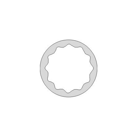 Llave de vaso 3/4" Ega Master 1-11/16" 12 cantos codigo 60538