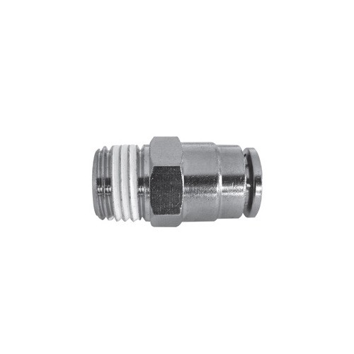 Racor neumatico laton niquelado EMC 04-M6