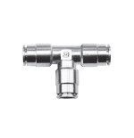 Racor neumatico laton niquelado EME 08