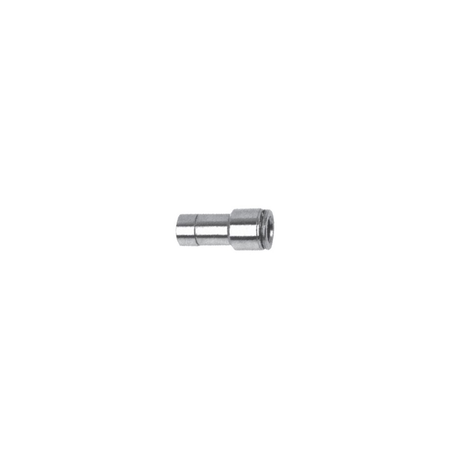 Racor neumatico laton niquelado EMGJ 10-06 Racor neumatico laton niquelado EMGJ 10-06