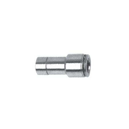 Racor neumatico laton niquelado EMGJ 10-06
