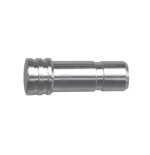 Racor neumatico laton niquelado GP 04-00