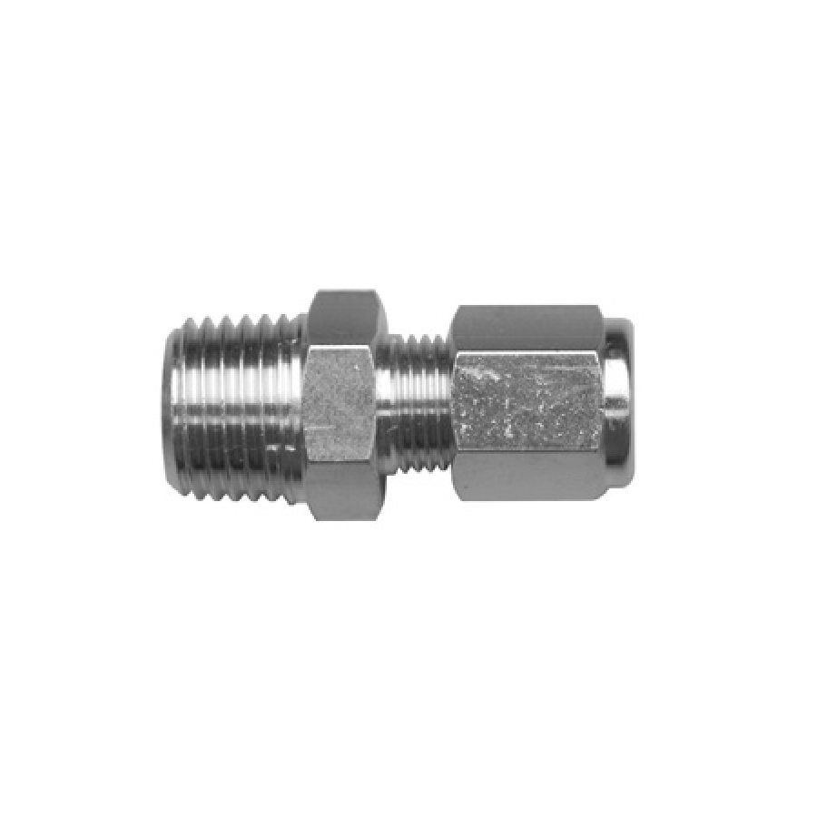 Machon conico con bicono laton niquelado D-10 3/8" Machon conico con bicono laton niquelado D-10 3/8"