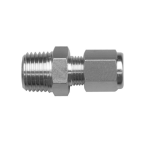 Machon cilindrico con bicono laton niquelado D-8 3/8"