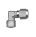 Codo macho con bicono laton niquelado D-6 1/8"
