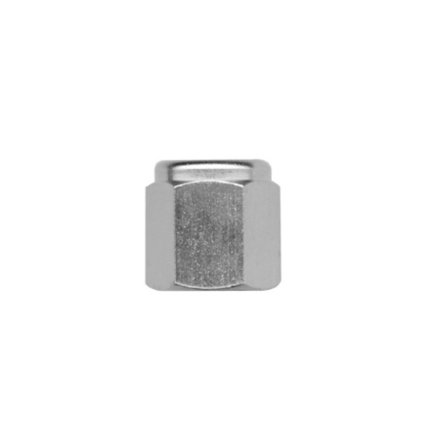 Tuerca racor bicono laton niquelado M16x1,5