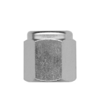 Tuerca racor bicono laton niquelado M16x1,5