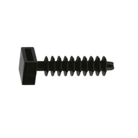 Taco para brida de nylon negro Index D-8 (100 ud.) TACOBRINE8