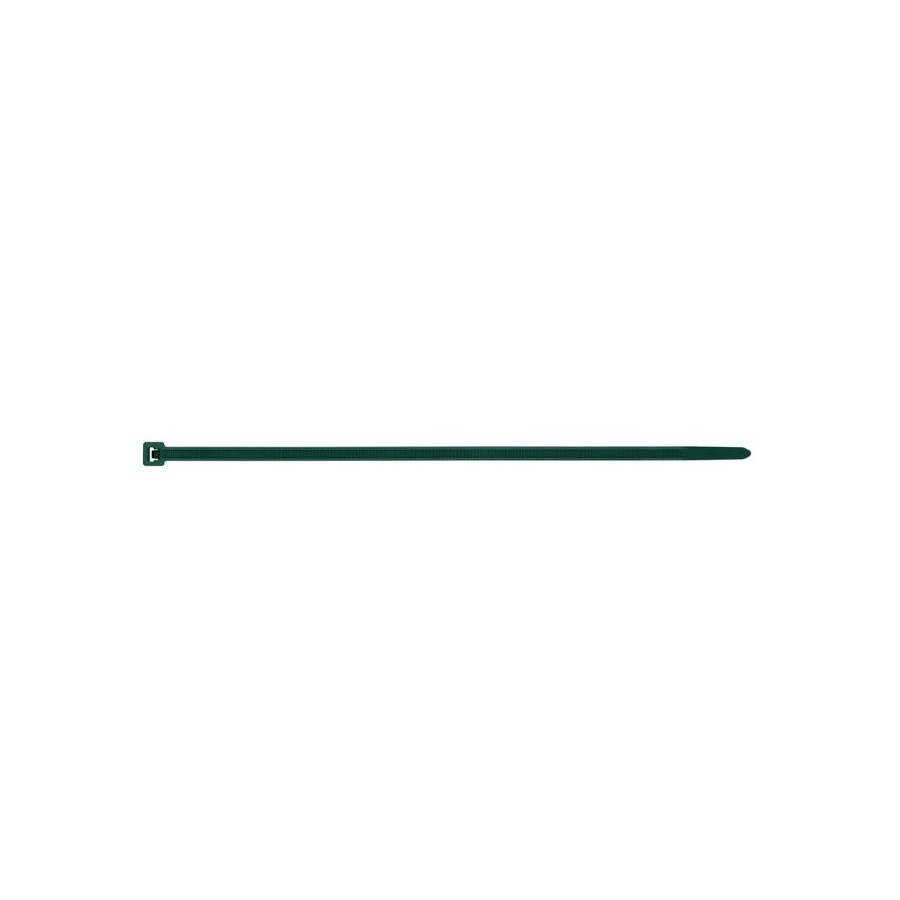 Brida de nylon verde Index 3,6 x 200 (100 ud.) BC36200VE