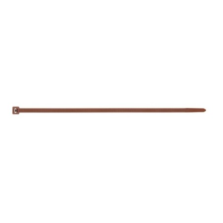 Brida de nylon marron Index 4,8 x 200 (100 ud.) BC48200MA