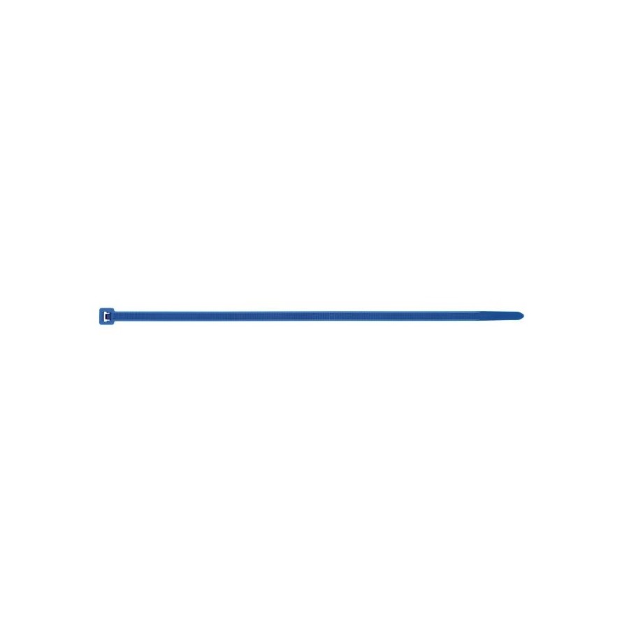 Brida de nylon azul Index 4,8 x 290 (100 ud.) BC48290AZ Brida de nylon azul Index 4,8 x 290 (100 ud.) BC48290AZ