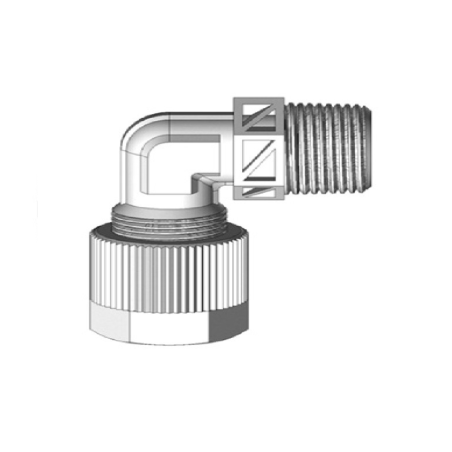 Codo macho-tubo PVDF D-4 1/8"