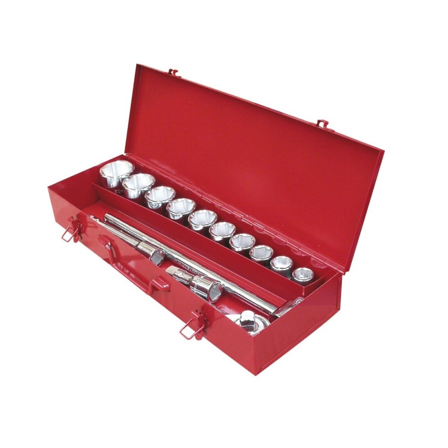 Juego de llaves de vaso 3/4" 14 ud. Ega Master 7/8"-2" 12 cantos codigo 61862 Juego de llaves de vaso 3/4" 14 ud. Ega Master 7/8"-2" 12 cantos codigo 61862