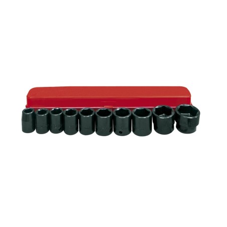 Juego de llaves de vaso de impacto 1/2" Ega Master 10 ud. codigo 60693