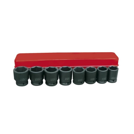 Juego de vaso de impacto 3/4" Ega Master 8 ud. 21-41 mm. codigo 61269