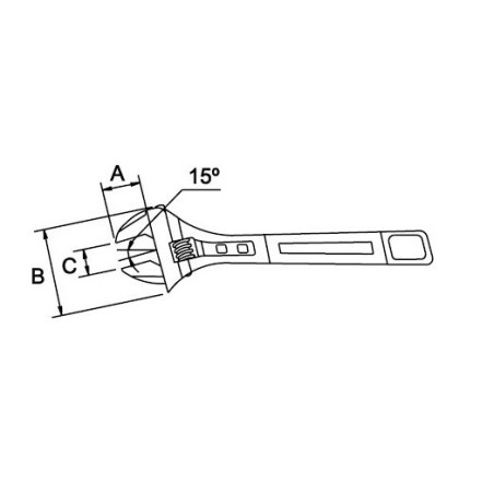 Llave ajustable Ega Master 10" Titacrom® codigo 61112
