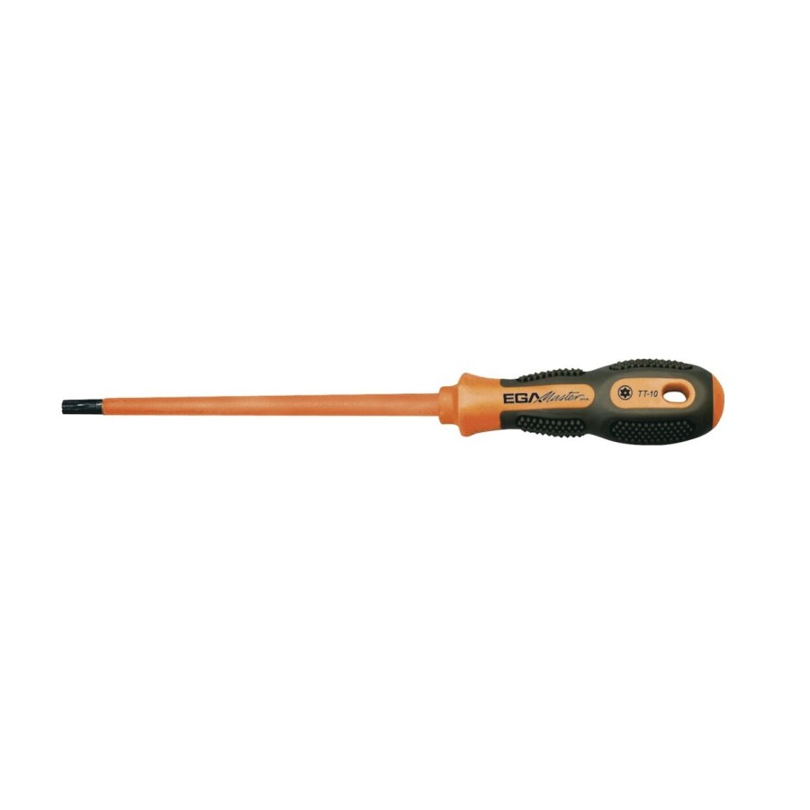 Destornillador tamper torx Ega Master TT-10 3 x 75 mm. Mastertork 1000 V. codigo 75041 Destornillador tamper torx Ega Master TT-10 3 x 75 mm. Mastertork 1000 V. codigo 75041