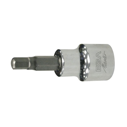 Punta atornilladora con vaso Ega Master 1/2" hexagonal 7/32" codigo 55688