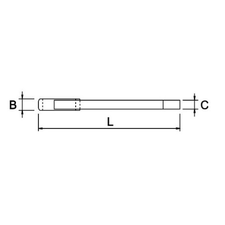 Llave estrella de golpe Ega Master curva 30 mm. codigo 54953