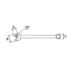 Llave combinada Ega Master maxi 75 mm. codigo 55301