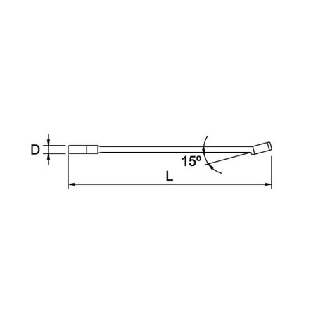 Llave combinada Ega Master maxi 75 mm. codigo 55301