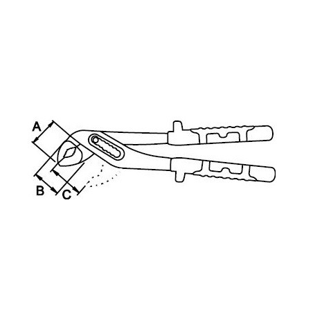 Tenaza de canal Ega Master 12" Titacrom® Bimat codigo 62298