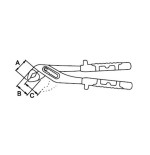 Tenaza de canal Ega Master 12" Titacrom® Bimat codigo 62298