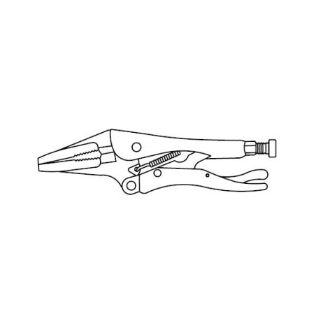 Tenaza grip de bocas largas Ega Master 8,5"  codigo 62486