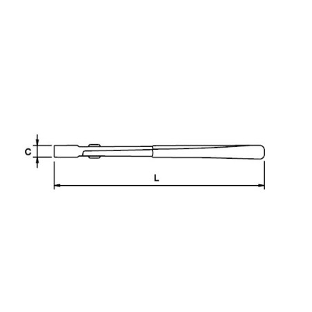 Tenaza carpintero Ega Master 9" con mango codigo 62440