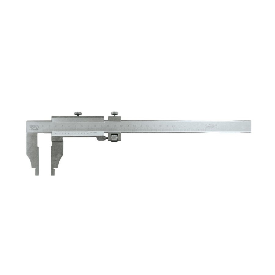 Calibre bocas largas y ajuste fino Ega Master 200 mm. 0,02 mm. codigo 65483 Calibre bocas largas y ajuste fino Ega Master 200 mm. 0,02 mm. codigo 65483