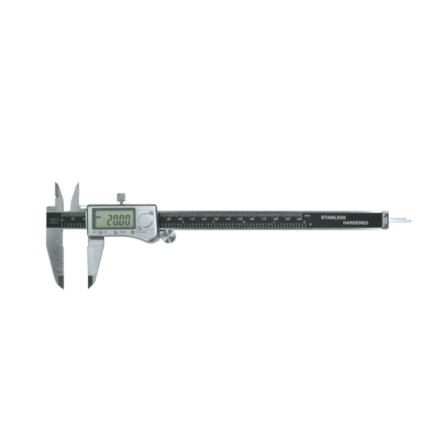Calibre digital carcasa metalica Ega Master 200 mm. 0,01 mm. codigo 65487